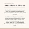Le Mieux Hyaluronic Serum Concentrated Hyaluronic Acid Facial Hydration Complex Anti Aging Moisture with No Parabens or