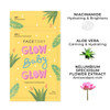 FACETORY K Beauty Face Mask Skin Care Glow Baby Glow 2Step Sheet Mask with Niacinamide Aloe Calming Ampoule Hydrates Glo