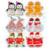 Epielle Holiday Character Face Mask 12 Pack Fun Effective Korean Skin Care Spa Party Favors Stocking Stuffers Birthday G