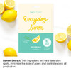 FACETORY K Beauty Face Mask Skin Care Everyday LEMON Brightening Sheet Mask PlantBased with Lemon Extract 5 Pack