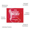POP Beauty PUCKER UP PATCHES Revitalizing 5 Lip Patches to Hydrate Soften Soothe Hydrogel Hyaluronic Acid Peptides Allan