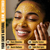 Turmeric Honey Sugar Scrub with Pumice for Face Dark Spots Acne Deep Pore Exfoliating Facial Cleanser for Radiant EvenTo