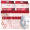 Azure Cosmetics Retinol Hyaluronic Acid Anti Aging Facial Sheet Rejuvenating Hydrating Face Mask Helps Reduce Fine Lines