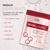 Azure Cosmetics Retinol Hyaluronic Acid Anti Aging Facial Sheet Rejuvenating Hydrating Face Mask Helps Reduce Fine Lines