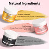 YLNALO Valentine s Day Gift 3 Pcs Clay Facial Mask Set Turmeric Vitamin C Dead Sea and Himalayan Clay Skin Care Mask for