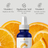 Pursonic Vitamin C Serum 20 is a high potency Best Organic AntiAging Moisturizer Serum for Face Neck Dcollete and Eye Tr