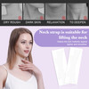 Neck Lifting Tape Invisible AntiWrinkle Elastic Translucent Neck Wrinkle Bands for Instant Skin Lifting10pcs