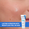 CeraVe UltraLight Moisturizing Gel Hydrating Gel Face Moisturizer For Men For Women with Ceramides Niacinamide Hyaluroni