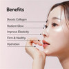 PESTLO Baby Collagen Glow Mask Korean Peel Off Facial Mask Infused with ReallagenT3 Vegan Collagen Aginon Volufiline for