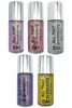 Hair Glitter Gel Body Glitter Face Glitter for WomenKids5 Pk Stardust Unicorn Iridescent Holograph Rollon CosmeticGrade