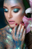 Hair Glitter Gel Body Glitter Face Glitter for WomenKids5 Pk Stardust Unicorn Iridescent Holograph Rollon CosmeticGrade