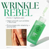 Serious Skincare Vitamin C Face Serum with Ferulic Acid Bakuchiol Vitamin E B5 Absolutes Wrinkle Rebel AntiAging Face Se