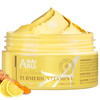 ANAI RUI Turmeric Vitamin C Clay Mask Vitamin C Clay Facial Mask for Blackheads Pores Wrinkles Fine Lines Hydrating Clar