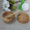 1 Set Cute Small Facial Skin Care Mask Bowl with Mini Spoon Eco Enviroment Material Facemask Mixing Tool for Lady Women