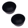 lasenersm 2 Pieces Rubber Facial Mask Mixing Bowl Facemask Bowl Mud Mask Mixing Bowl DIY Skin Care Mixing Tool for Lady