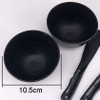 lasenersm 2 Pieces Rubber Facial Mask Mixing Bowl Facemask Bowl Mud Mask Mixing Bowl DIY Skin Care Mixing Tool for Lady