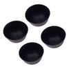 lasenersm 4 Pieces Rubber Facial Mask Mixing Bowl Facemask Bowl Mud Mask Mixing Bowl DIY Skin Care Mixing Tool for Lady
