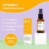 QA Vitamin C Brightening Face Serum 30ml Vitamin C Serum for Face with Hyaluronic Acid Hydrating and AntiAgeing Fragranc