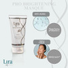 Lira Clinical PRO Brightening Masque Hydrating Face Mask with Vitamin C Peptides Hyaluronic Acid to Support Even Skin To