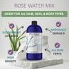 Dr Joe Lab Rose Water Hydrosol Glycerin Aloe Vera Vitamin C Witch Hazel Mix Natural Vegan Non GMO Floral Face Hair 32 oz