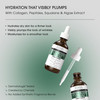 Advanced Clinicals Collagen Serum For Face Visible Anti Aging Collagen Peptide Serum Hyaluronic Acid Moisturizer Improve