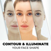 Profusion Cosmetics Contour 5 Color Highly Pigmented Makeup Palette Curated Selection Of Powders To Highlight Bronze and