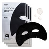 Cardon Complete Face Beard Care Sheet Masks for Men Korean Face Masks Skincare with Bamboo Charcoal Detox Premium Beard