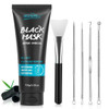 Blackhead Remover Mask Bamboo Charcoal Peel Off Mask Skin Care Face Mask 3in1 Kit Pimple Deep Cleansing Black Facial Mas