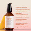 InstaNatural Vitamin C Face Serum with Hyaluronic Acid Ferulic Acid Brightening Hydrating Formula for Radiant SmoothLook