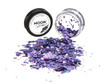 Moon Glitter Holographic Chunky Glitter 100 Cosmetic Glitter for Face Body Nails Hair and Lips 010oz Purple