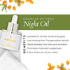 Borghese ENERGIA Retinol Renewal Night Oil Granactive Retinoid 1 Face Oil for AntiAging Skin Texture with Sea Buckthorn