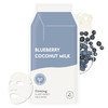ESW Beauty Blueberry Coconut Milk Firming PlantBased Milk Face Mask Rejuvenating with Blueberry Coconut for Mature Skin