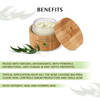 Shira Organic 15ml Eucalyptus Tea Tree Moisturizer Hydrating Facial Cream for Normal to Oily Skin Natural Skin Care with