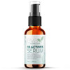 Eva Naturals 10 Actives Serum Vitamin C Niacinamide Hyaluronic Acid Turmeric CoQ10 Natural Anti Aging Face Serum for Dar