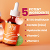 SeoulCeuticals Korean Skin Care 975 Snail Mucin Serum K Beauty Skincare Anti Wrinkle Cica Night Serum Hyaluronic Acid fo