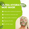 Hebepe Green Tea Matcha Mud Mask with Aloe Vera Deep Cleansing Hydrating and Relaxing Volcanic Clay Facial Mask 353 oz10