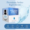 Clear Beauty Hyaluronic Retinol Face Moisturizer Hydrating Day Cream For Dry Mature Skin Reduces Fine Lines Firms Soften