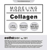 estheSKIN No101 Collagen Peel Off Type Modeling Rubber Mask for Facial Skin Care Treatment 35oz 2 pack