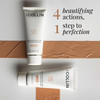 GM COLLIN CC Cream Almond Tinted Face Moisturizer Color Correcting Skin Care with Hydrating Hyaluronic Acid