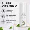 Skin Nation Super Hydrating Vitamin C Face Serum with Ferulic Acid Aloe Vera Rosehip Oil Can Help Smooth Skin Texture an