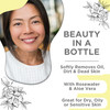 Skin Nation Hydrating Gentle Rosewater Toner with Aloe Vera and Chamomile AlcoholFree and ParabenFree for Dry Sensitive