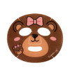 The Crme Shop Animated Miss Bear Face Mask Hydrating Korean Sheet Mask with Watermelon Set of 3
