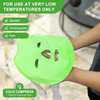 WORLDBIO Ice Face Mask for Puffy Eyes Dark Circles Reusable Hot Cold Gel Face Mask Cooling Eye Pack for Migraine Relief