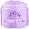 Lavender Oil Body Scrub Organic Exfoliator for Soft Skin Pure Exfoliate Deep Cleanse Natural Women Exfoliating Dead Sea