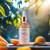 BEASICUI Vitamin C Serum for Face Anti Aging Face Serum with Vitamin C Hyaluronic Acid Vitamin E Radiance Serum for Dark