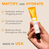 Oil Control Face Moisturizer USA Made with Natural Organic Ingredients Lightweight and Mattifying Moisturizer for Oily A