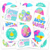 Easter Basket Stuffers for Kids 144 Pack Easter Tattoos for Kids Individual Temporary Tattoos Easter Themes Fake Tattoo