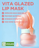 TOCOBO Vita Glazed Lip Mask Vegan Overnight Lip Sleeping Mask for Dry Chapped Lips PHA Lactobionic Acid Gentle Exfoliati