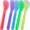Patelai 50 Pieces Cosmetic Spatula Disposable Makeup Frosted Tip Spatula Plastic Makeup Tools Spoon Cosmetic Mask Spatul