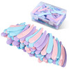 TUZAZO 200pcs Mini Spatula for Cosmetics Bulk Disposable Makeup Spatulas Mini Plastic Makeup Scoop Spatulas for Cosmetic